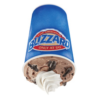 Oreo Hot Cocoa Blizzard® Treat *Seasonal