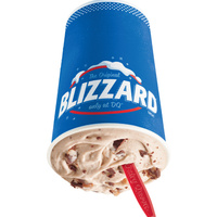 Peanut Butter Pie with Snickers Blizzard® Treat *Seasonal
